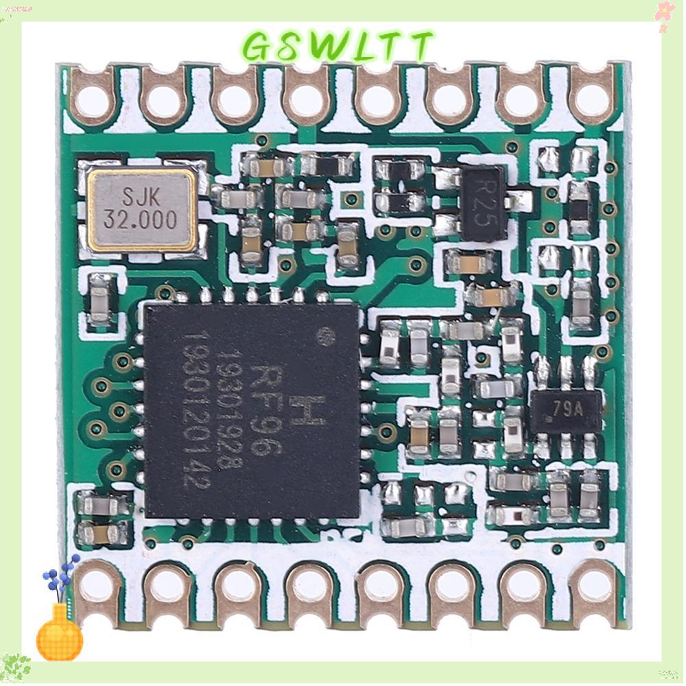 GSWLTT โมดูลสื่อสารไร้สาย LoRaTM ชิป RF96 โมดูลรับส่งสัญญาณระยะไกล RFM95-915MHz เทคโนโลยี LoRa RF95W