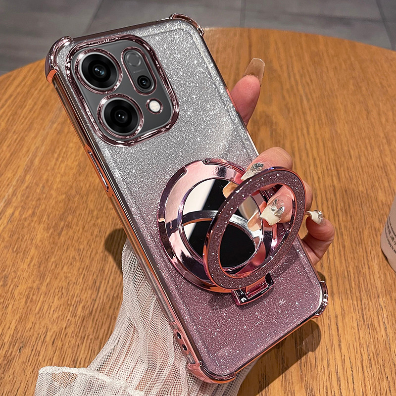 เหมาะสําหรับ PLA110 เคสโทรศัพท์ oppoReno14 ผู้หญิง reno14 แฟชั่น ren014 โปร่งใส ooporonel4 กันกระแทก