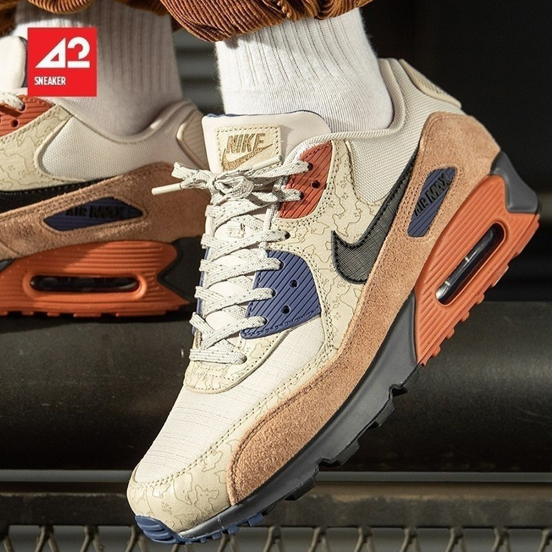 NK Air Max 90 comowabb NK Max 90 NRG รองเท้ากีฬารองเท้าวิ่ง 36-45 CI5646-001