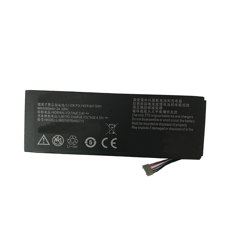 แบตเตอรี่สำหรับโปรเจคเตอร์ ZTE MF97V SPro2 รุ่น Li3863T43P6HA03715