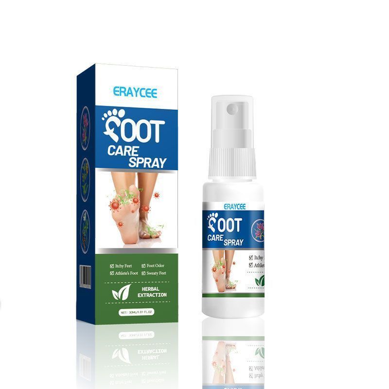 ERAYCEE สเปรย์ระงับกลิ่นเท้าเท้ากลิ่นเท้า QI Moisturizing Care สเปรย์ ML/ขวดพืช