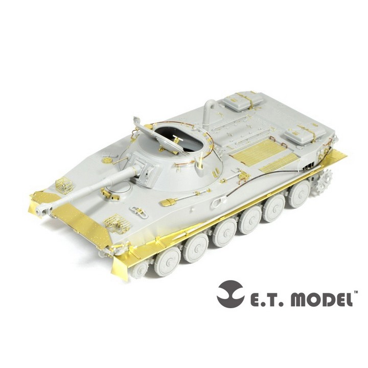 ETM0DEL S35-015 รัสเซีย PT-76B รถถังสะเทินน้ําสะเทินบก ชิ้นส่วนดัดแปลงประหยัดสุดๆ