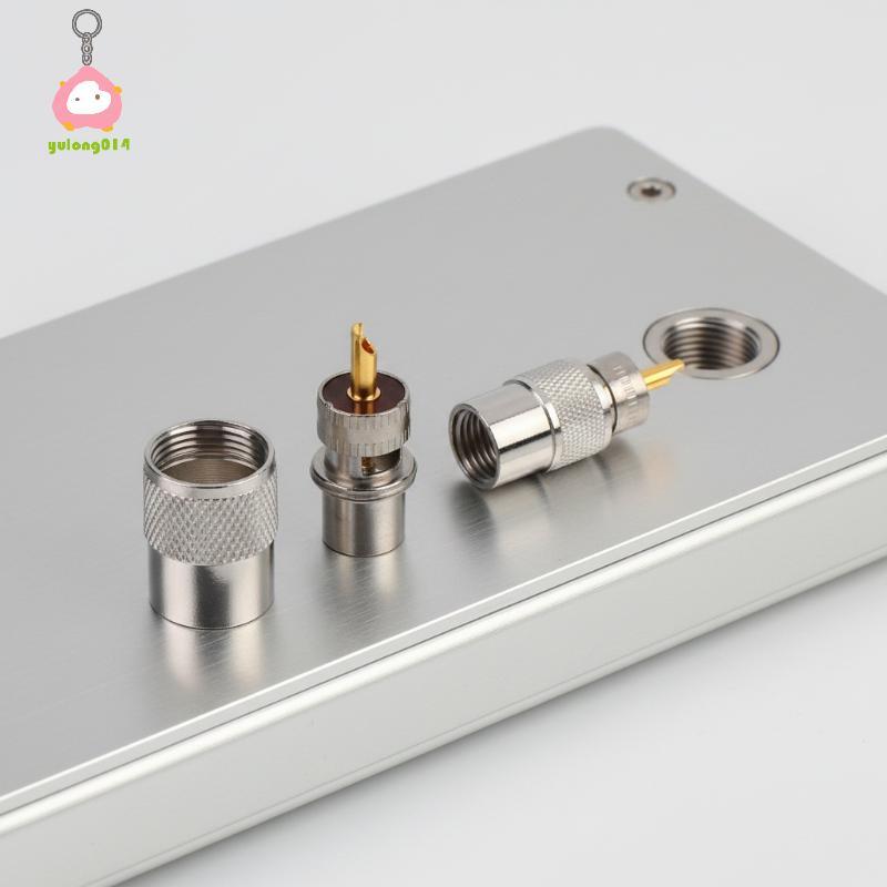 [Wonderiy] ปลั๊กขั้วต่อ PL259 แบบถอดได้สําหรับ RG8X RG213 เหมาะสําหรับการกําหนดการแบบปรับแต่ง VN
