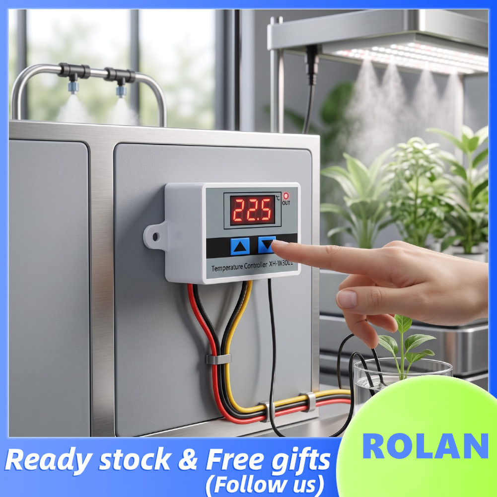 Rolan AUNMAS 0.1C 10K Probe ตัวควบคุมอุณหภูมิแบบดิจิตอล (110-220V/1500w)