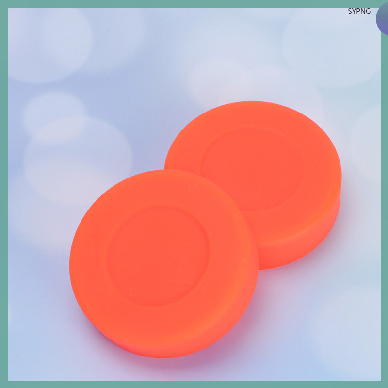 10 ชิ้น Hockey Standard Pucks Ice อุปกรณ์กีฬาสําหรับเกม 7.00X7.00X2.00 ซม.สีแดง shaoyiping