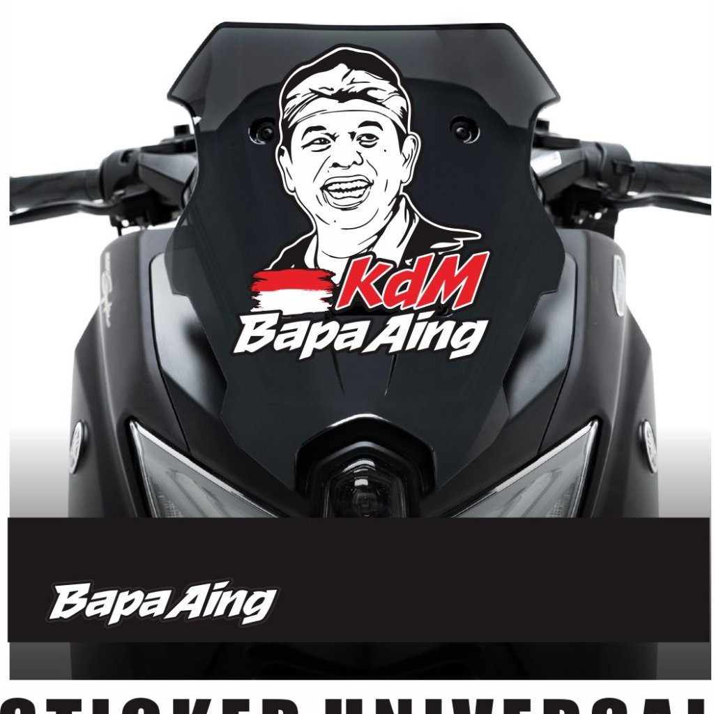 สติ๊กเกอร์ KDM / สติ๊กเกอร์ UNIVERSAL VISOR / VISOR VARIATION / BAPA ATING STICKER