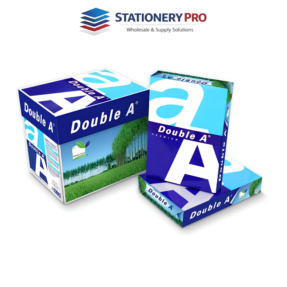กระดาษถ่ายเอกสาร A4 80 แกรม Double A( 5 รีม/ลัง)