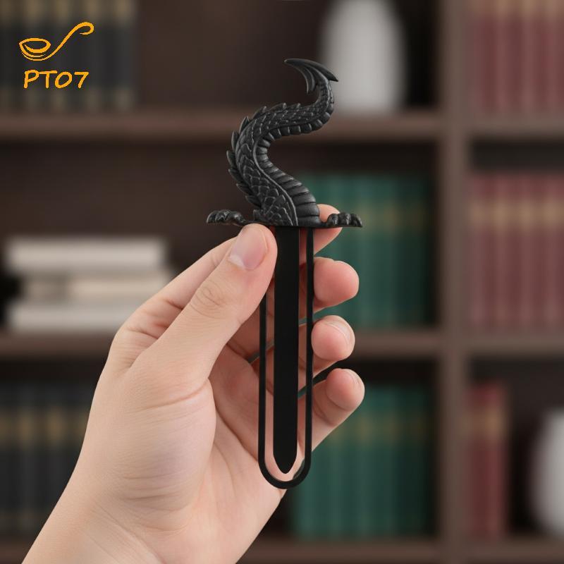 Pengatao07 Dragon Tail Bookmark ศิลปะ Fany Design Page Marker 1/2/4pcs Great สําหรับ Writers Readers