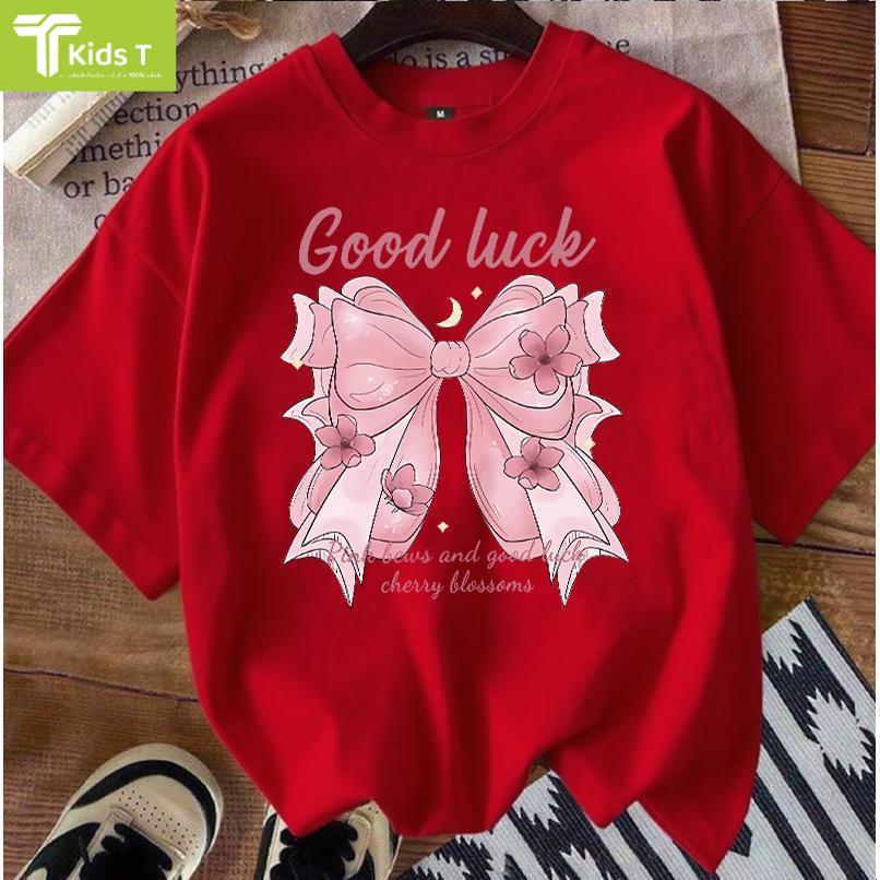 COD (จัดส่งในกรุงเทพฯ) MAO Shop เสื้อยืดผู้หญิงสไตล์เกาหลี ทรงหลวม สไตล์ลำลอง ลายพิมพ์น่ารัก$1KGJ