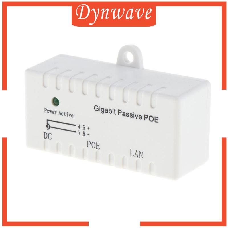 [Dynwave] Gigabit Passive Power Over Ethernet POE หัวฉีดสําหรับขั้วต่อ 2.1 มม. x 5.5
