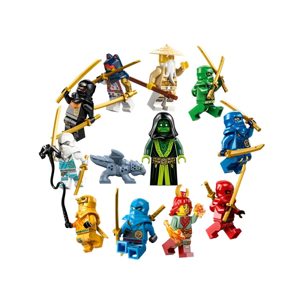 เลโก้ ninjago LEGO LEGO Phantom Ninja Doll 71797 71793 71795 71176 Solawell Allin