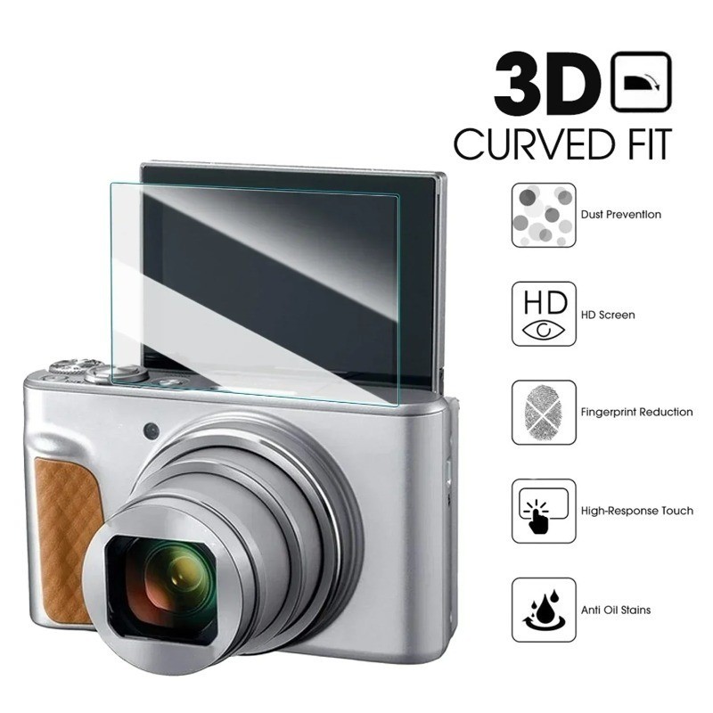 กระจกนิรภัยสําหรับ Panasonic FZ1000 II FZ80D FZ82D FZ85 FZ85D TX1 TX2 TZ100 TZ110 TZ85 TZ85D TZ90 TZ