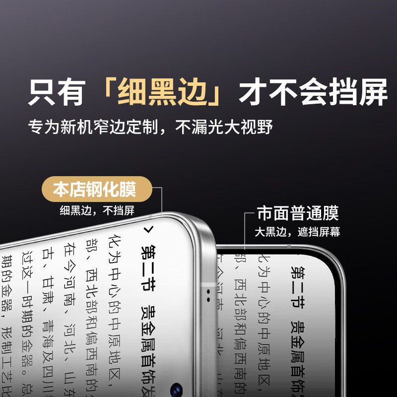 Samsung S26Ultra Tempered Film S25/S24FE Full Screen A90/A80 HD A55/C55 ฟิล์มโทรศัพท์มือถือความเป็นส