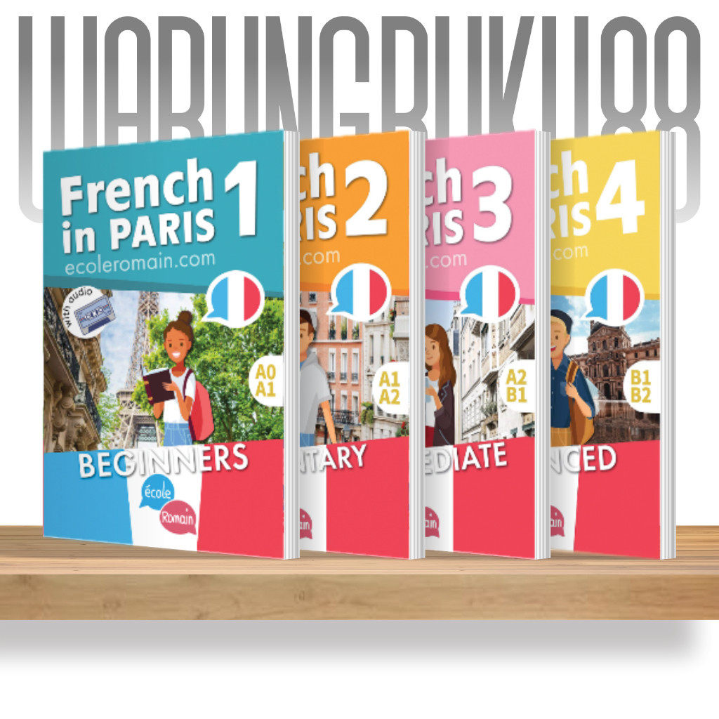 FRENCH IN PARIS LEVEL 1-4 สีเต็ม