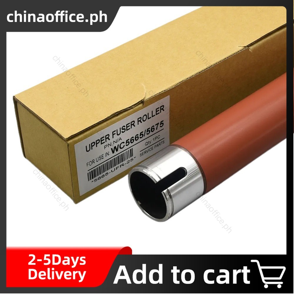 2X 109R772 109R773 Fuser Upper Heat Roller สําหรับ Xerox WorkCentre WC 5665 5675 5687 5765 5775 5790