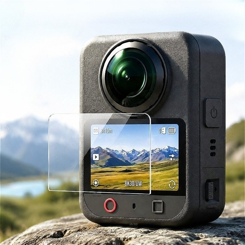 สําหรับ DJI Osmo 360 II Action กล้องป้องกันหน้าจอ HD กระจกนิรภัยสําหรับ DJI OSMO 360II Osmo360 ตําแห