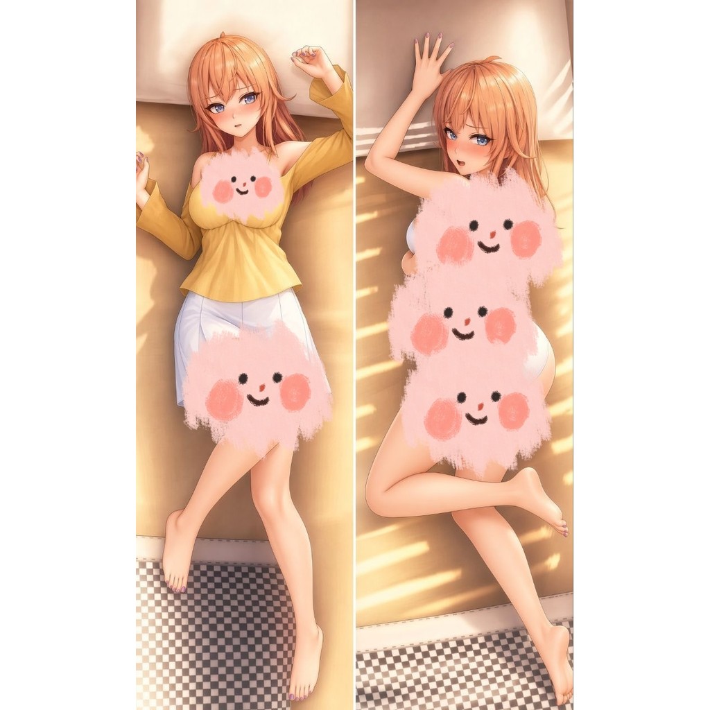 อะนิเมะ Dakimakura กอดหมอน Body Case Otaku Sleepy หมอนครอบคลุม