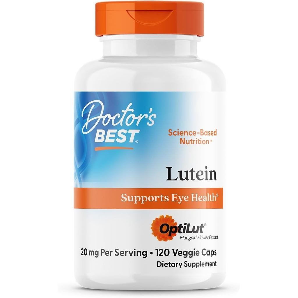 DoctorsBestLutein20mgwithTransZeaxanthin-LuteinforEyes,EyeHealthVitaminsforMen&Women,VisionandMacula