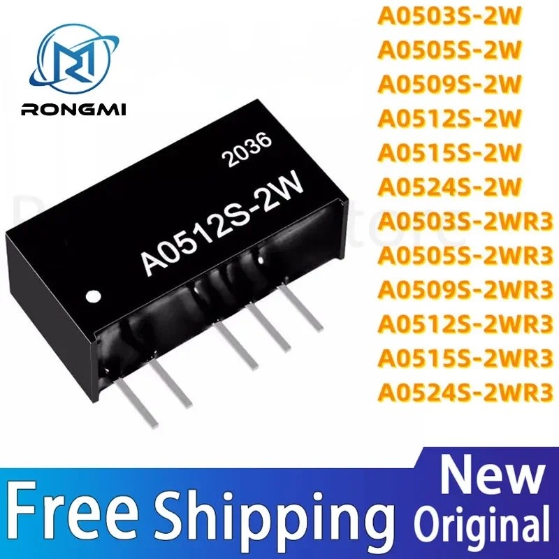 2 ชิ้น A0503S-2W A0505S-2W A0509S-2W A0512S-2W A0515S-2W A0524S-2W A0503S-2WR3 A0505S-2W A05S 2WR3S 