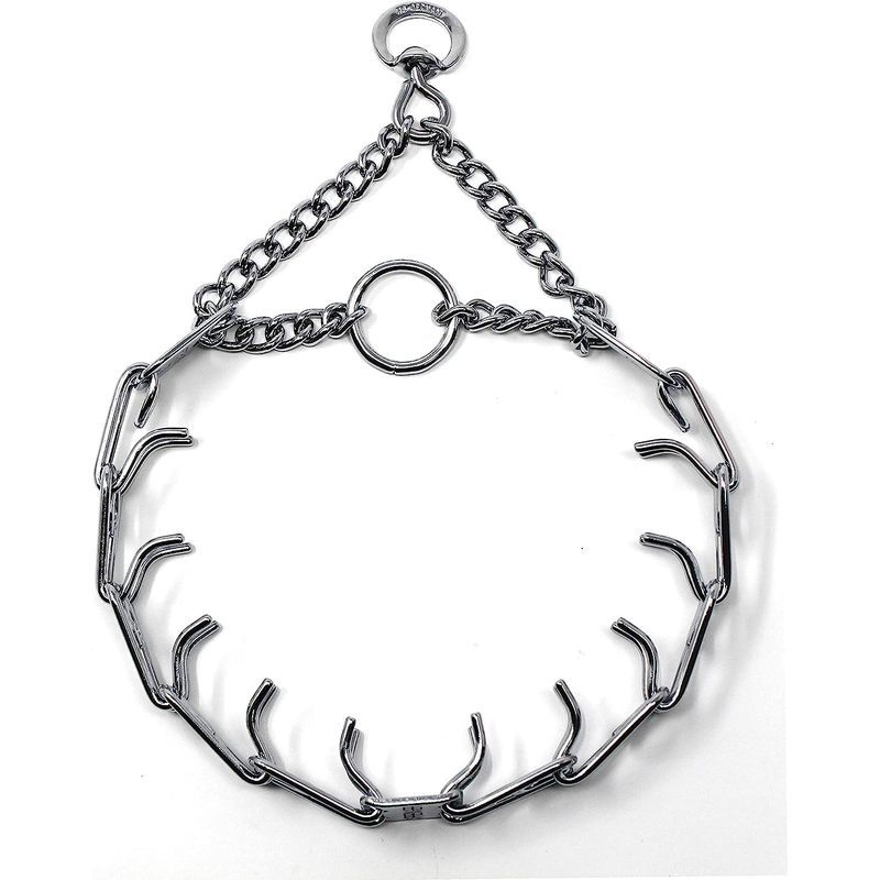 ปลอกคอฝึกสุนัข Herm Sprenger Prong - ยาว 16" พร้อมมาตรวัด 2.25 มม. (สําหรับสุนัขได้ถึง 40lbs) - เหมา