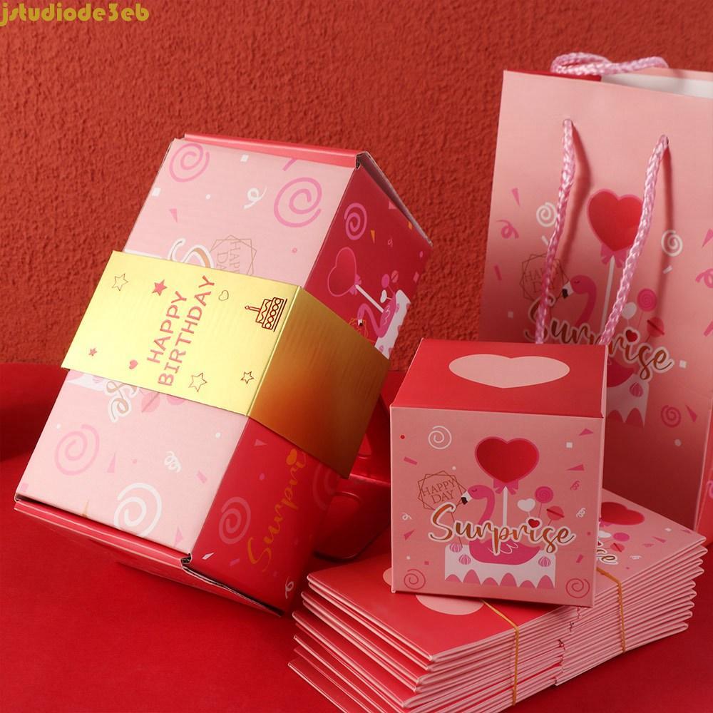 EDGAR Surprise Bounce Box, Paper Fun Cash Explosion Gift Box, New Gift Box Pop Up Surprise Luxury Mo