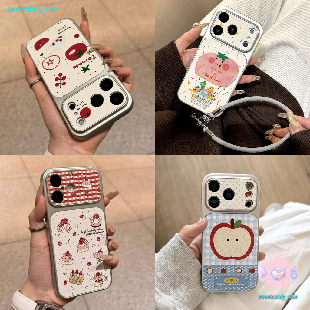 เคสสำหรับหัวเว่ย ส่งของเร็ว ขนมผลไม้ น่ารัก เคสนิ่มสีเงินลุคซีรีส์17 For Huawei Honor200 400PRO X5C 