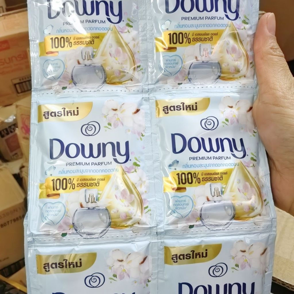T Thai Version Downy Softener Downy Anti-Static Gardenia Perfume น้ําหอมติดทนนาน 20ml * 12 ซอง 12Y Y