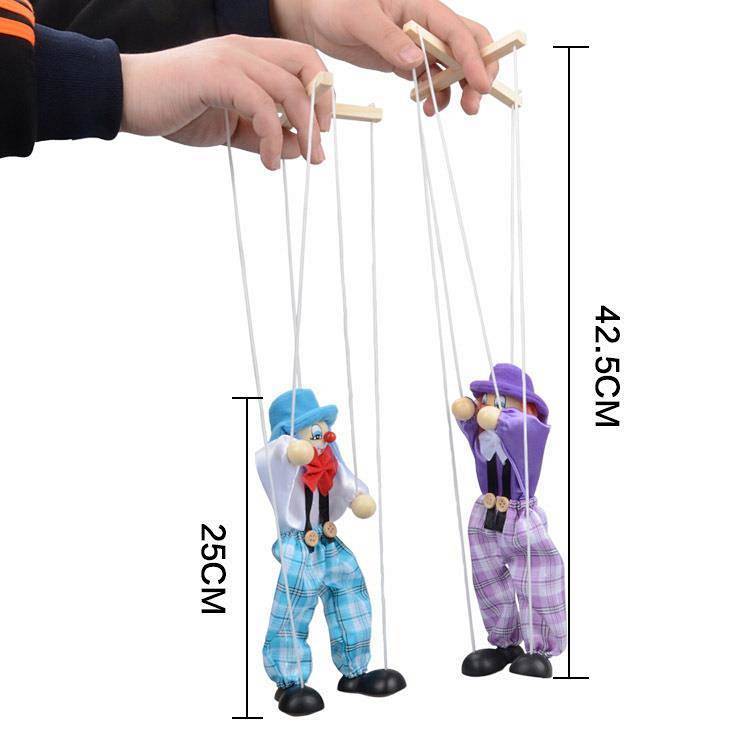 [Hot Sale] Line Puppet Puppet Contact Children's Nostalgia Educational Toys CxYd