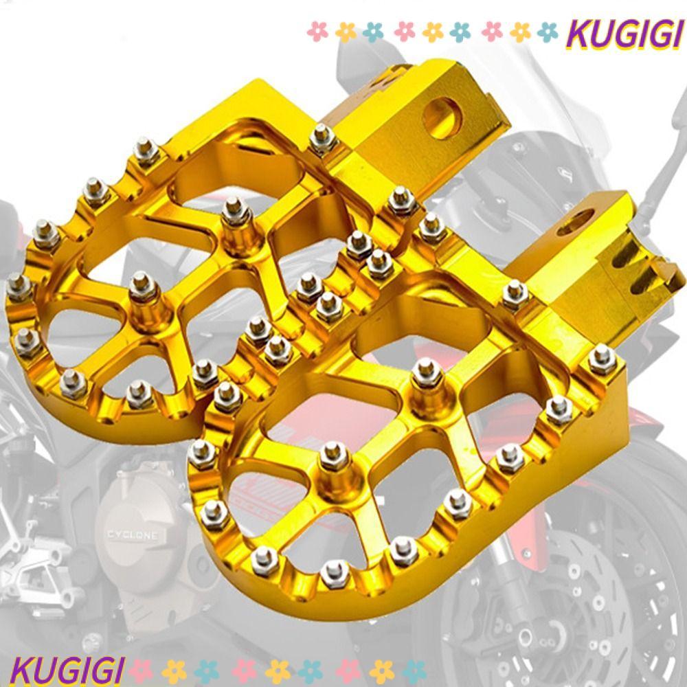 KUGIGI Footpegs REST Pedal ทนทาน Dirt Bike หมุดเท้า, CNC|แป้นเหยียบ CNC สําหรับ MX 650 500 MX650 MX5