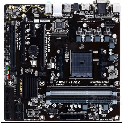 [มือที่สอง] Gigabyte/Gigabyte F2A88X-HD3 A88XM-D3H A88 เมนบอร์ด FM2+SATA3 USB3