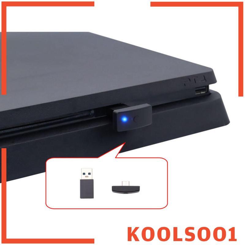[Koolsoo1] เกม USB Bluetooth 5.0 อะแดปเตอร์ Dongle เครื่องส่งสัญญาณเสียงไร้สายสําหรับ PC สําหรับ PS4