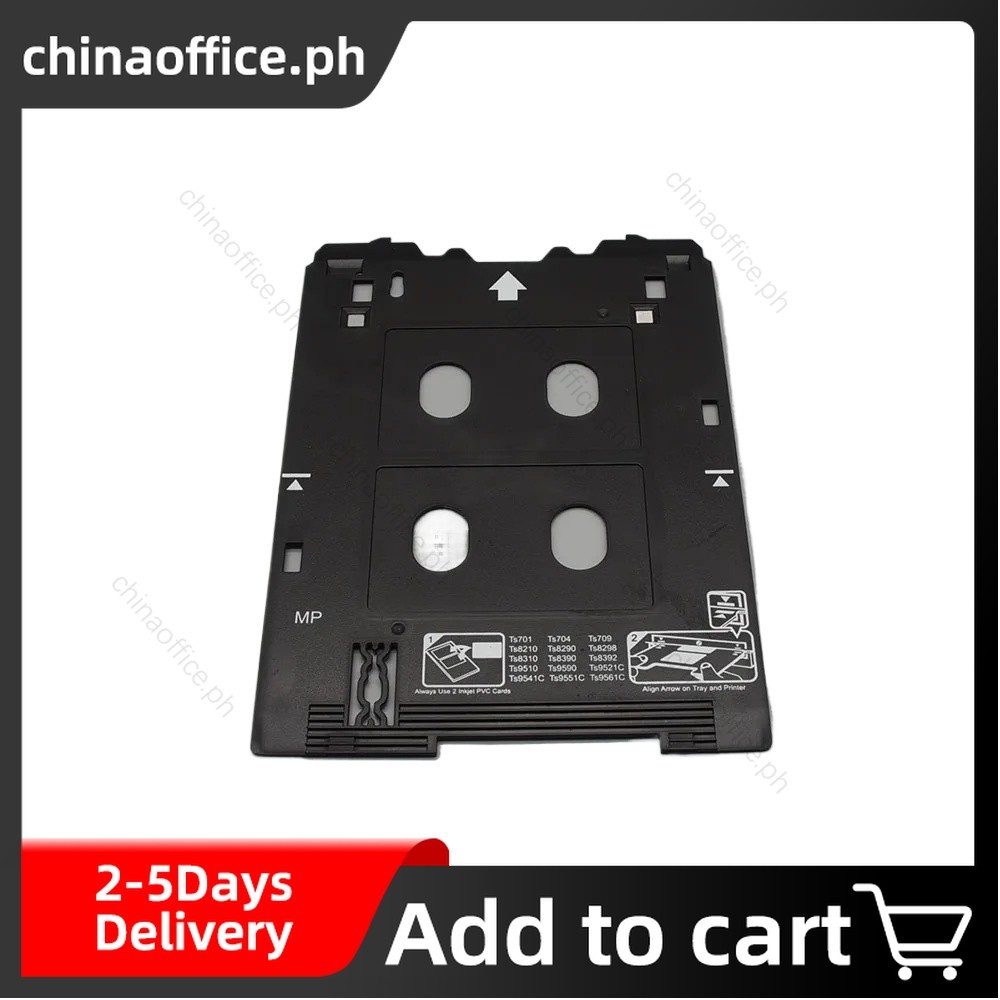 ออกแบบใหม่ Inkjet ID Card ถาดสําหรับ Canon TS704 TS701 TS702 TS703 TS705 TS706 TS708 TS709 TS8210 TS