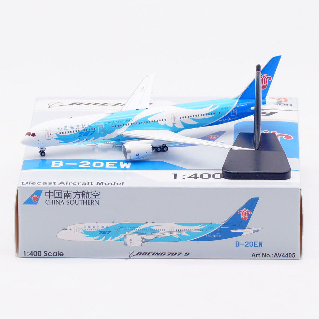 AViation 1/400 China Southern Airlines B787-9 เครื่องบินโลหะผสม รุ่น B-20EW