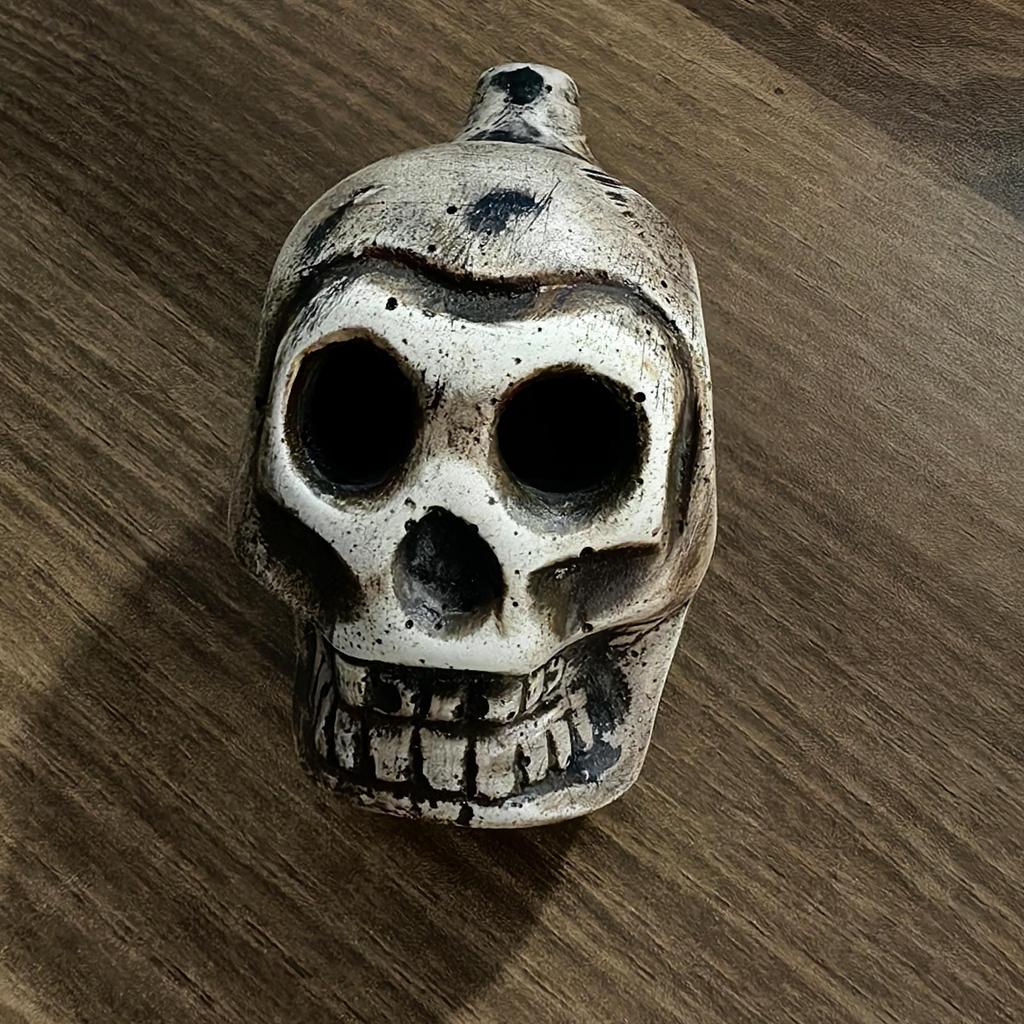 Aztec Skull Whistle Creepy Loud Human Scream Death Whistle Decibels เสียง Aztec นกหวีดสําหรับของขวัญ