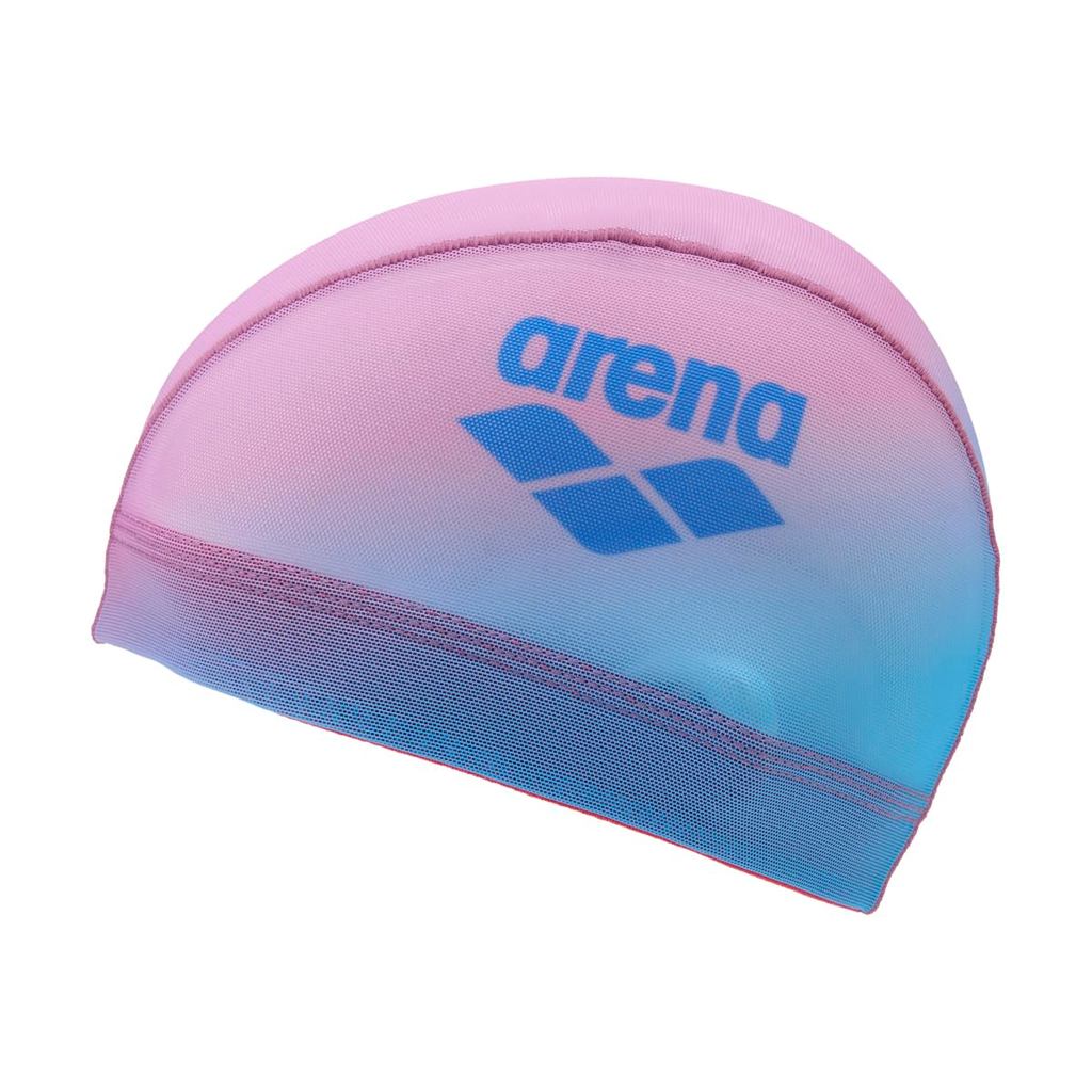 Arena AS6FSC50U Mesh Swim Cap - Pink×Blue(PKBL) - Size LSize