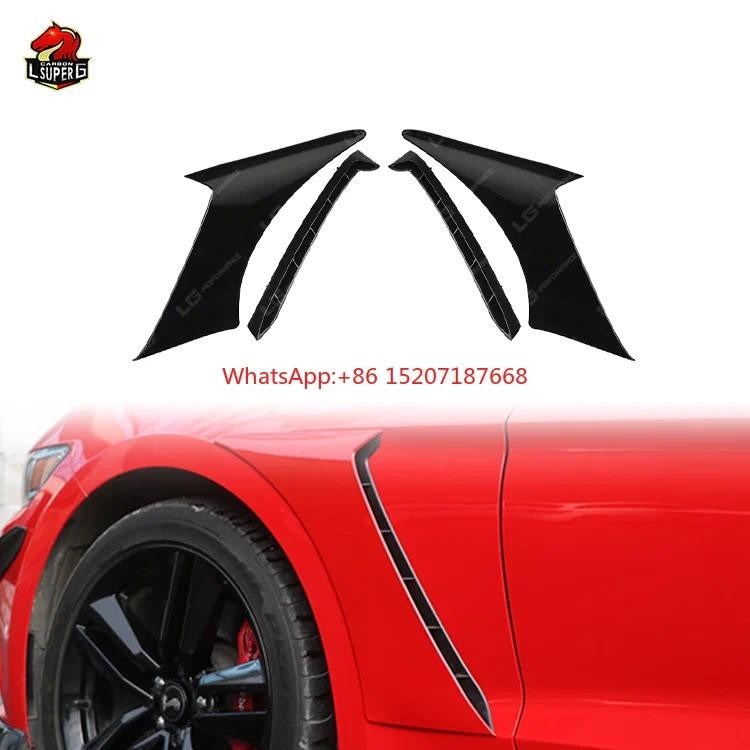 Fender Vent สําหรับ Ford Mustang 2015-2023 วัสดุ PP รถ Auto Part อุปกรณ์เสริม