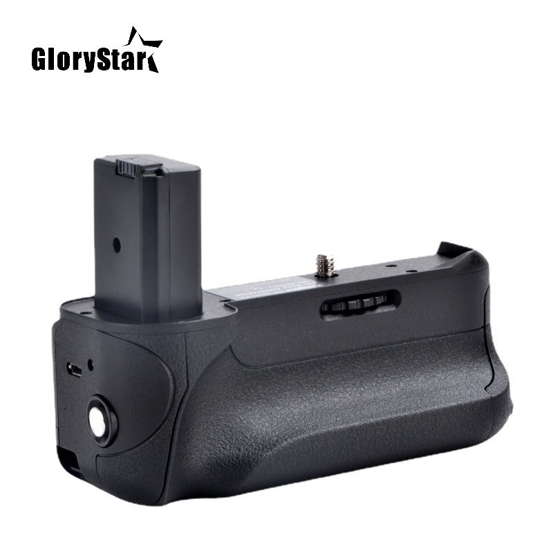 BG-A6300 แบตเตอรี่แนวตั้ง Grip holder สําหรับ Sony A6300 A6000 A6400 A6100 กล้องทํางานแบตเตอรี่ NP-F