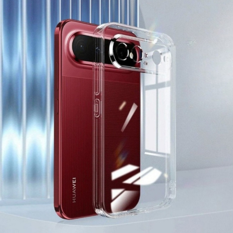 สําหรับ Huawei Pura X View puraXview เคสโทรศัพท์ TPU แบบนุ่มสําหรับ HUAWEI Pura Xview โปร่งใสกันกระแ