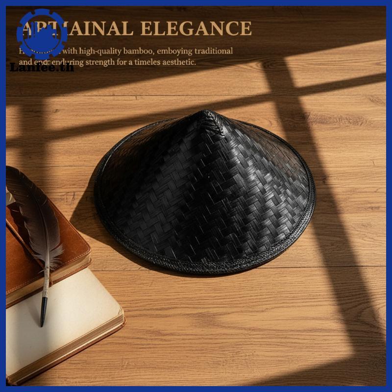 NFE ญี่ปุ่น Samurai หมวกฟางผู้ใหญ่ Asian Bamboo Conical หมวกคอสเพลย์เครื่องแต่งกายขนาดใหญ่สําหรับกิจ