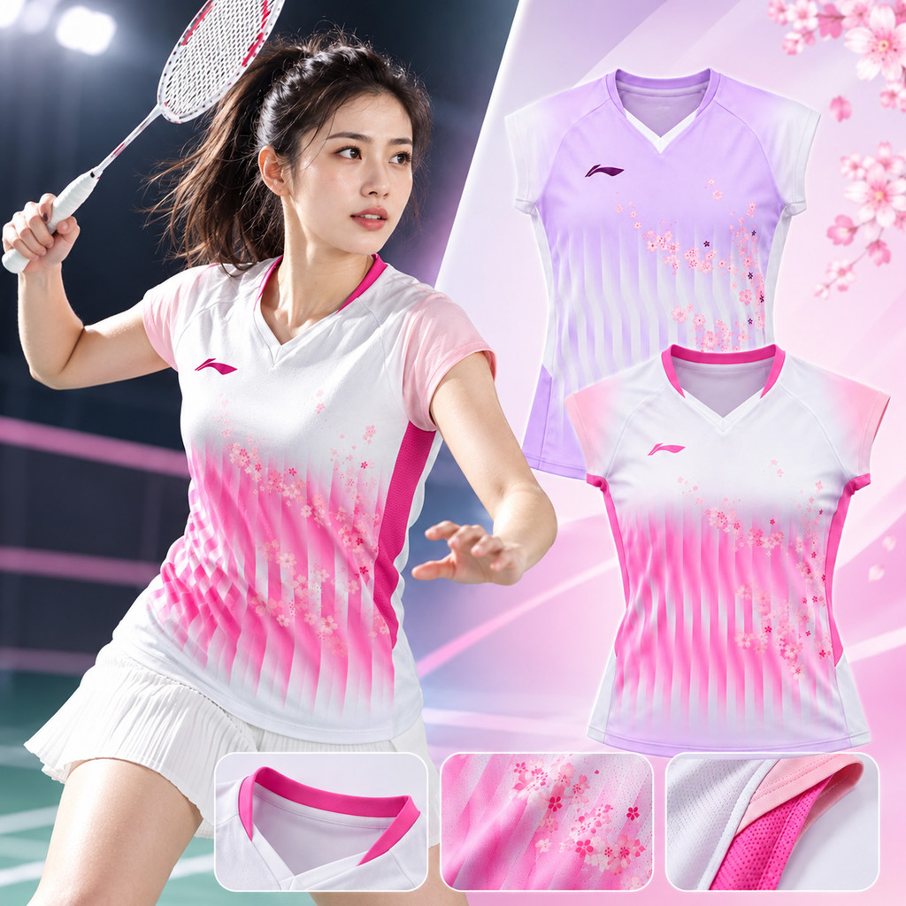 พร้อมส่ง เสื้อแบดชิดะ เกรดแข่ง ผ้าดีใส่สบาย ระบายอากาศดี งานดี สามารถสั่งสกรีนเพิ่มได้ ส่งไวจากไทยไม่พอใจยินดีคืนเงิน