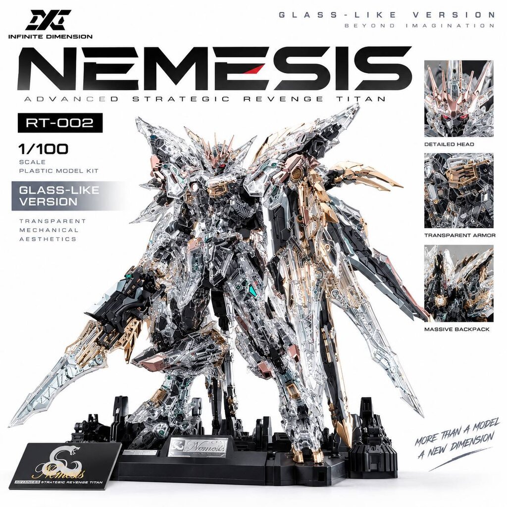 พรีออเดอร์ INFINITE DIMENSION NEMESIS GLASS-LIKE VERSION มา ต.ค..69 Made in China