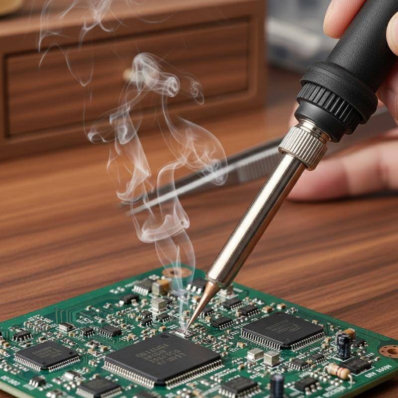 Fireflower หัวแร้งเคล็ดลับ 900M K 2.4D 3C BI ทองแดงบริสุทธิ์ 1 Setpatible พร้อม 936 Handle Solder Jo