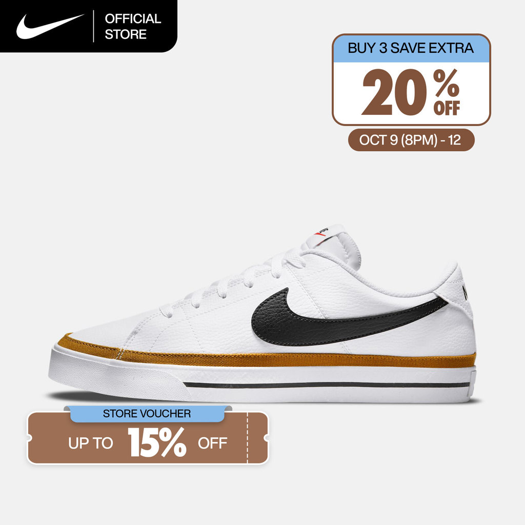 NIKE حذاء رجالي Court Legacy — أبيض — صورة 2