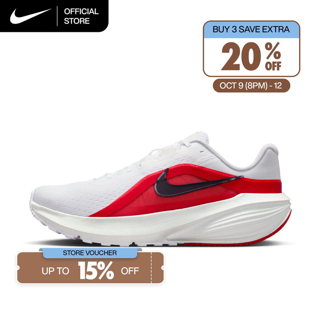 NIKE حذاء جري رجالي Downshifter 14 — أبيض — صورة 2