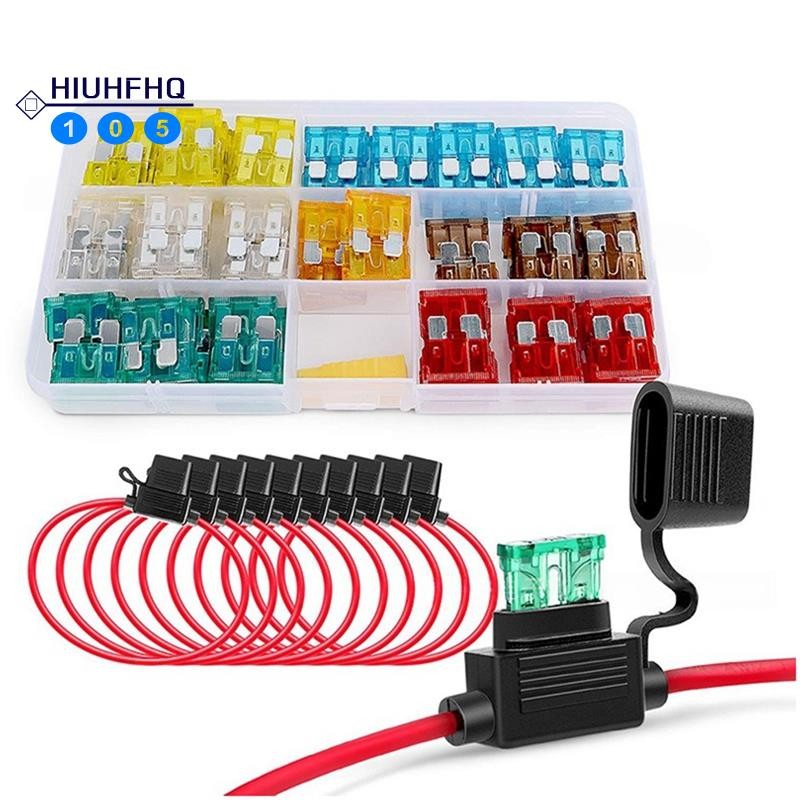Hiuhfhq106Fuse Holder 14AWG Fuse Holder Small Inline Fuse