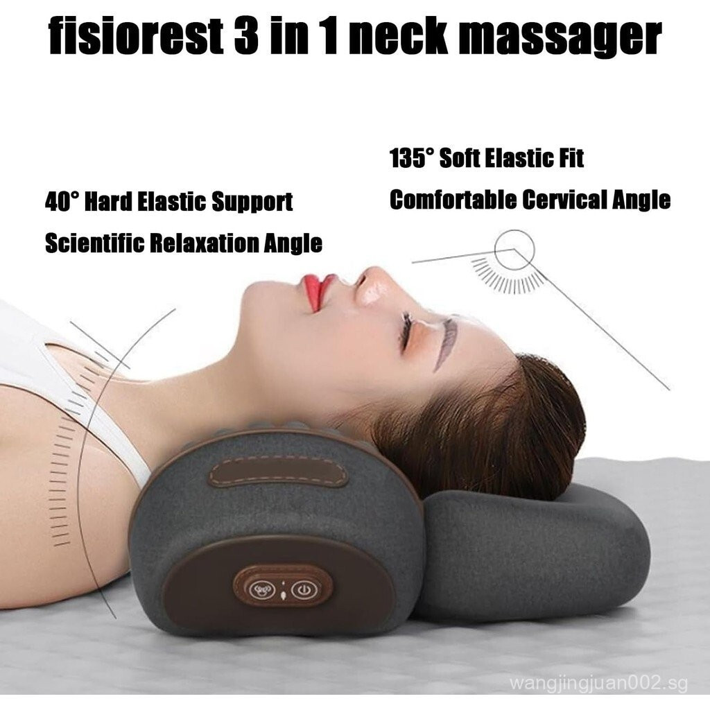 Fiseiorest เครื่องนวดคอ 3 in 1, เครื่องนวดคอ Fisiorest, 2025 เครื่องนวด Fisiorest ใหม่, เครื่องนวดบร