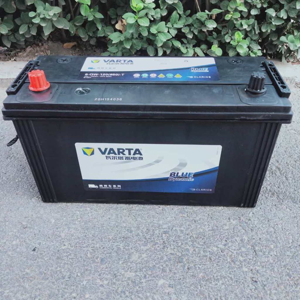 แบตเตอรี่ Valta 12V120AH 6-QW-120 รถบรรทุกการเกษตรรถบรรทุกผู้โดยสารรถบรรทุกรถยกแบตเตอรี่รถขุด