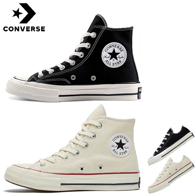 Chuck Taylor All Star 1970s รองเท้าผ้าใบคุณภาพสูงสำหรับทั้งชายและหญิง เหมาะสมกับการเล่นสเก็ตบอร์ดและสวมใส่ทุกวัน
