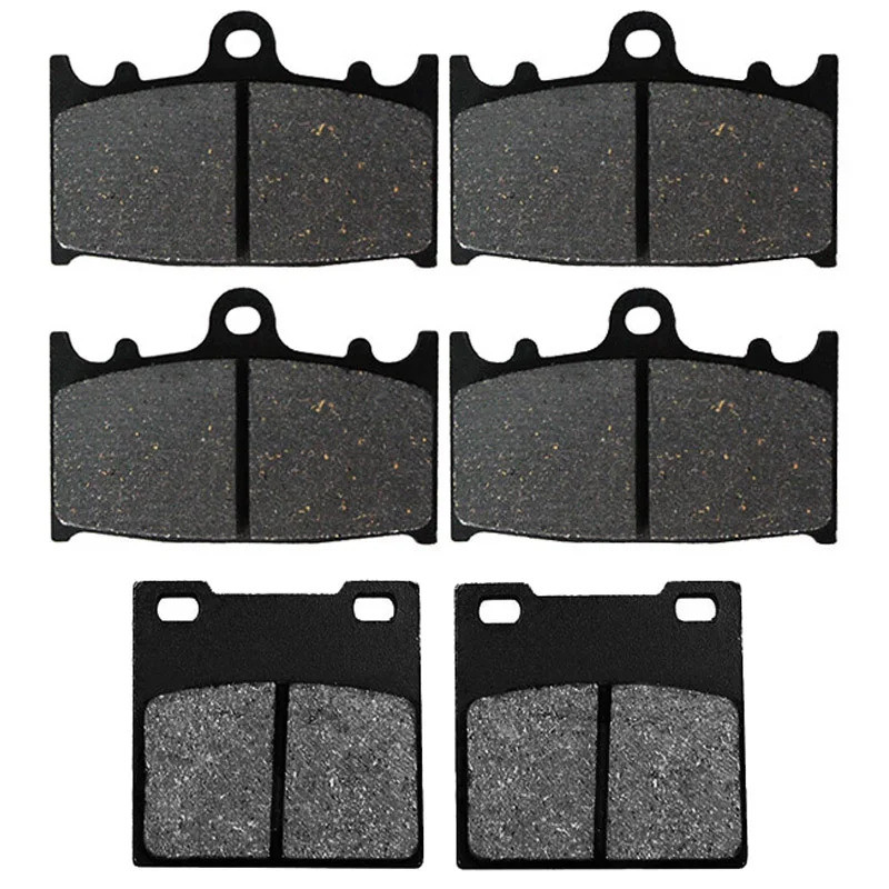 KAWASAKI ดิสก์ผ้าเบรกหน้า + หลังรถจักรยานยนต์สําหรับคาวาซากิ ZZR 1100 (ZX 1100 D1-D9) (93-01) ZZR110