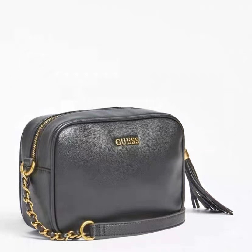 2022guss ยุโรปอเมริกันสไตล์ใหม่กระเป๋าหญิง Retro Simple กระเป๋ากลมเล็กไหล่ Crossbody Chain พู่กระเป๋